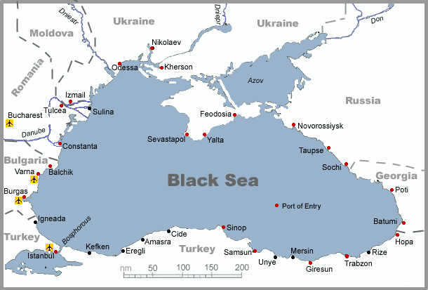 Black Sea chart