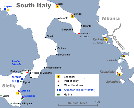 Sicily and South Italy